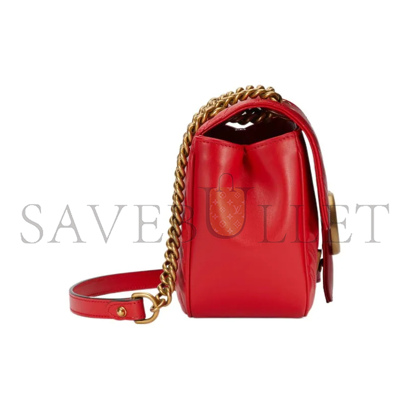 GUCCI GG MARMONT MINI SHOULDER BAG 739682 (18*15*8cm)